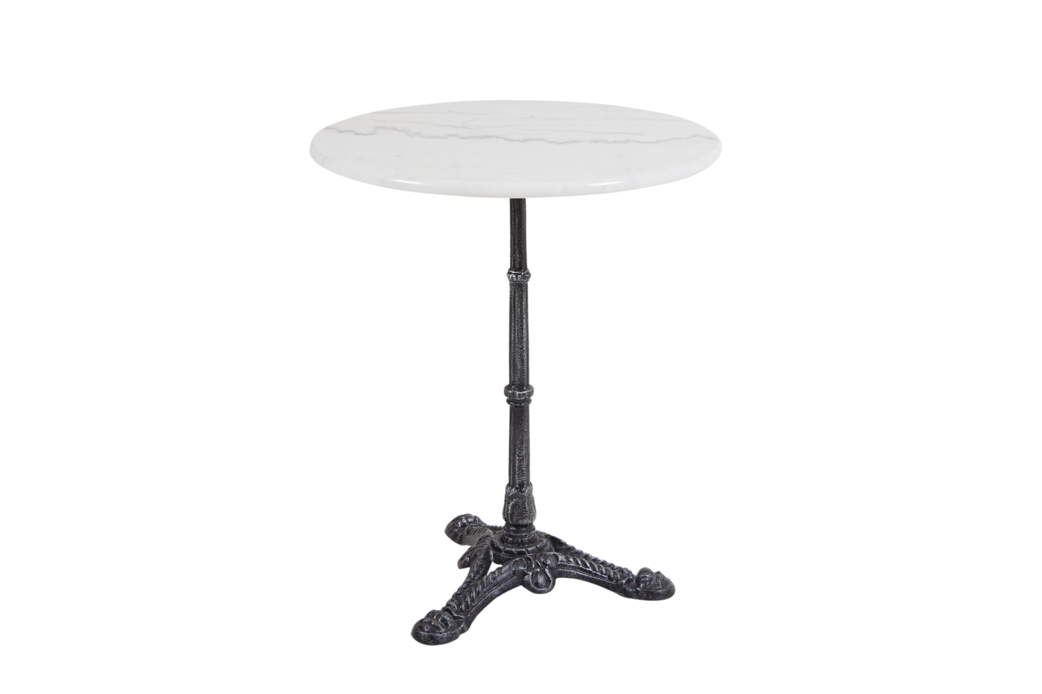 Loire cafébord Vit marmor Ø60