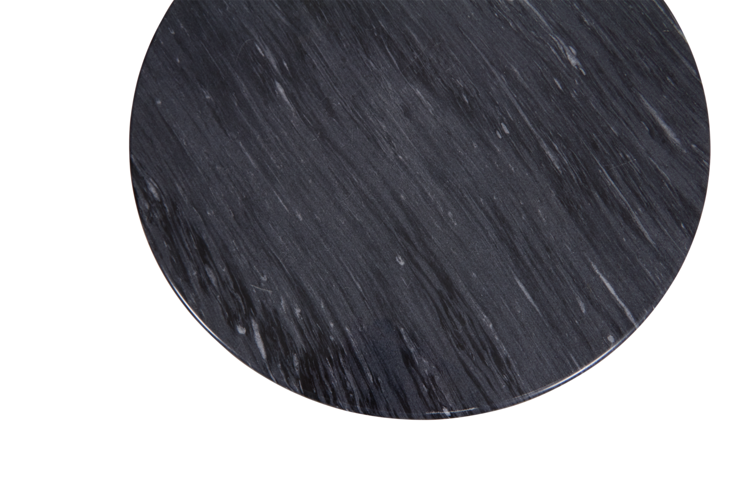 Loire coffee table Grey/Black marmor Ø60 - 2