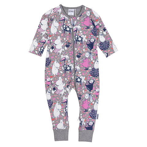 Mumin Flinga Pyjamas grå