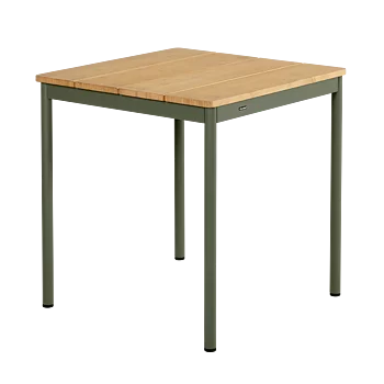 Nox cafébord Nordic Green/Bambu