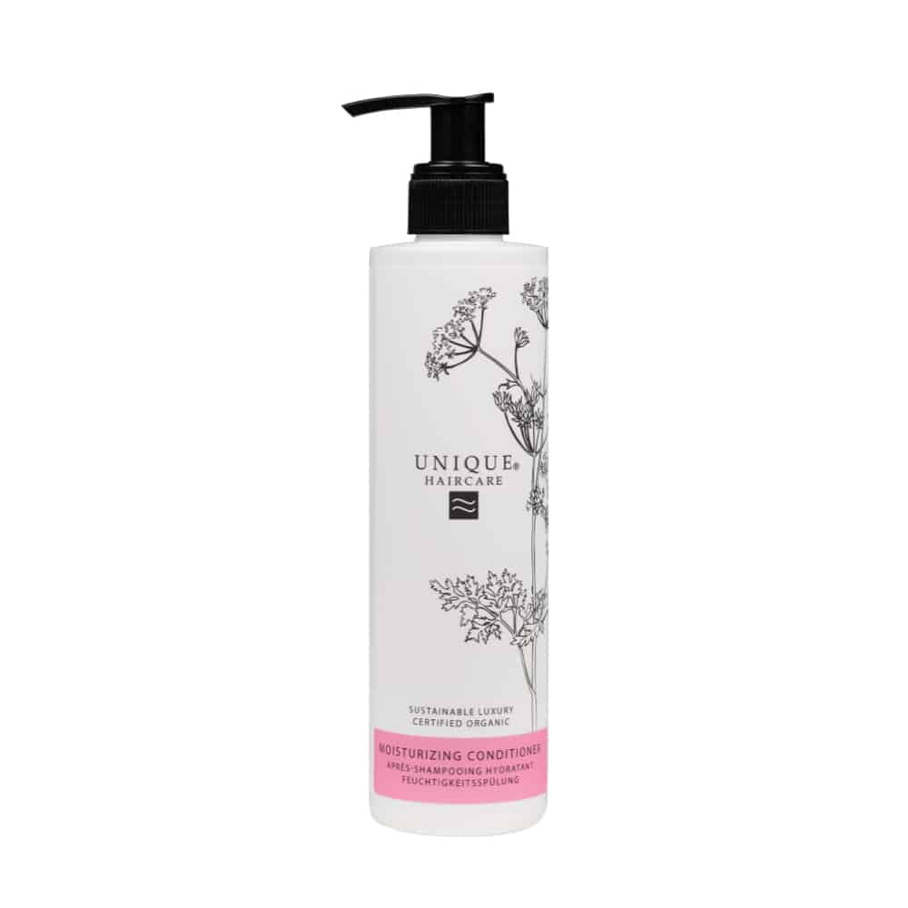 UNIQUE BEAUTY MOISTURIZING CONDITIONER 250ml | Økologisk balsam for tørt hår