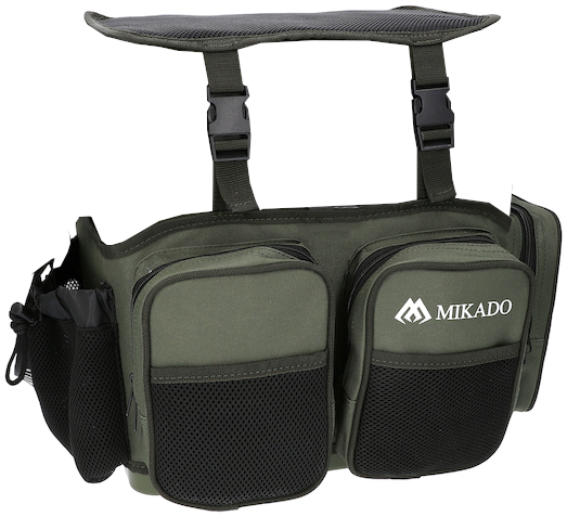Holdall för pimpelskrylla ger extra fack och förvaring 