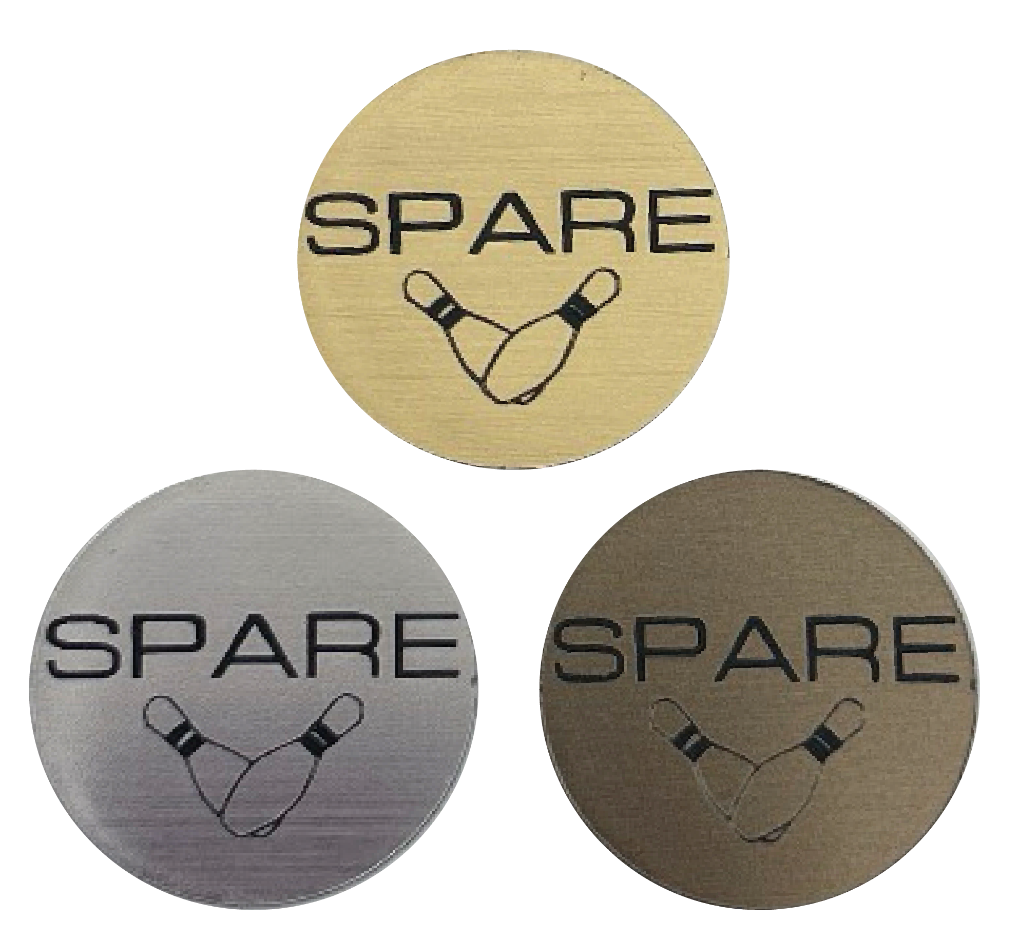 Bowling spare idrottsmotiv
