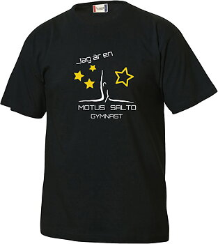 T-shirt "Jag är Motus Salto Gymnast"