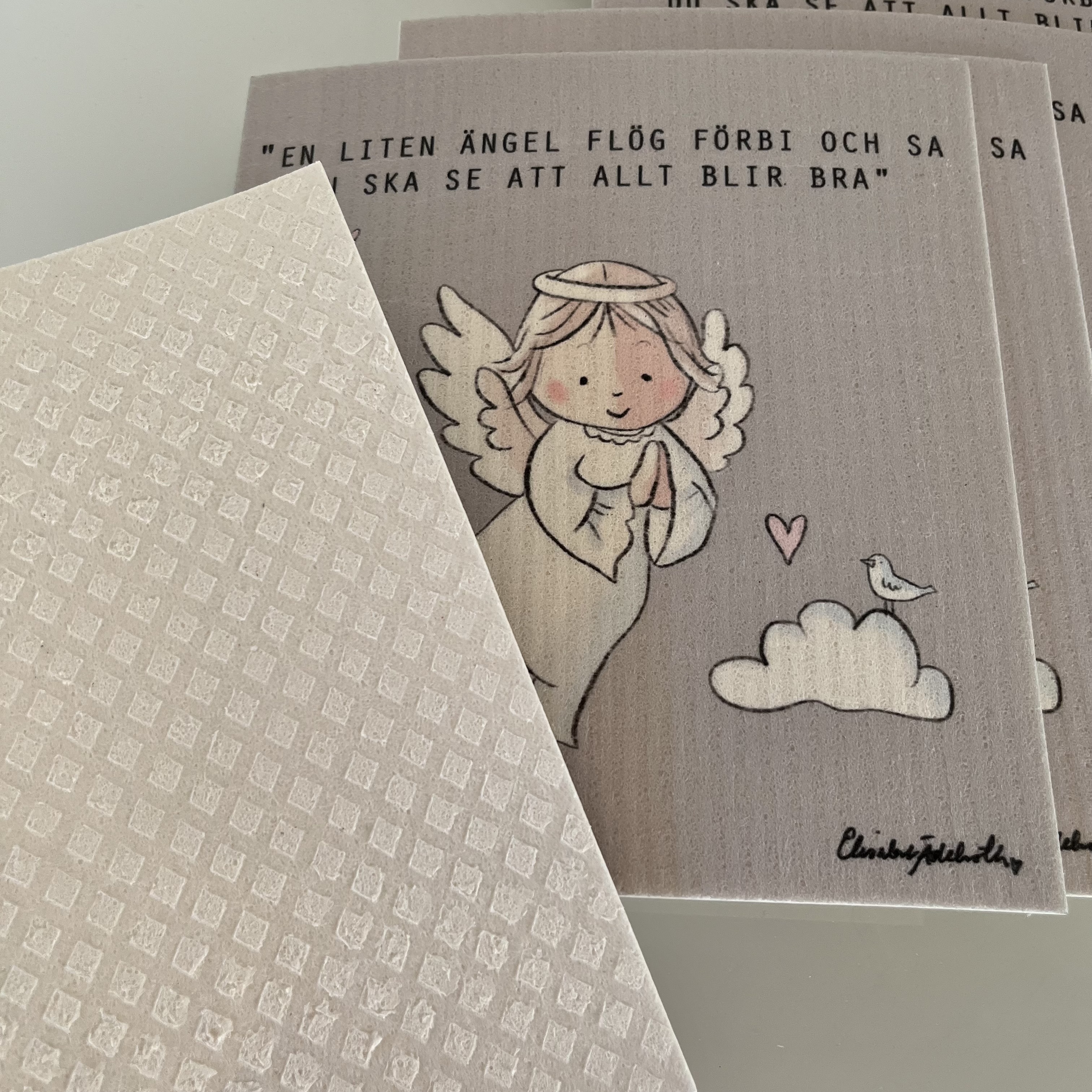  Disktrasa med motiv,  ”En liten ängel flög…” - 3