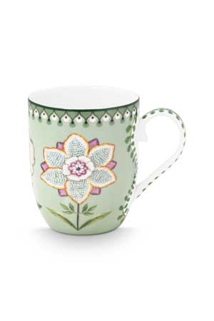 Pip Studio Mugg Lily & Lotus Delight Light Green Small