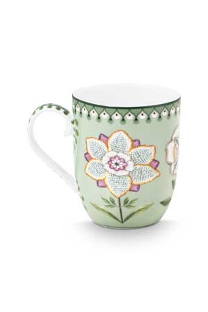 Pip Studio Mugg Lily & Lotus Delight Light Green Small - 2