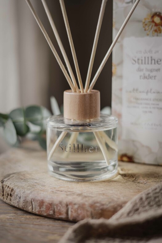 Scented sticks Stillhet, Cottonflower - Majas Cottage