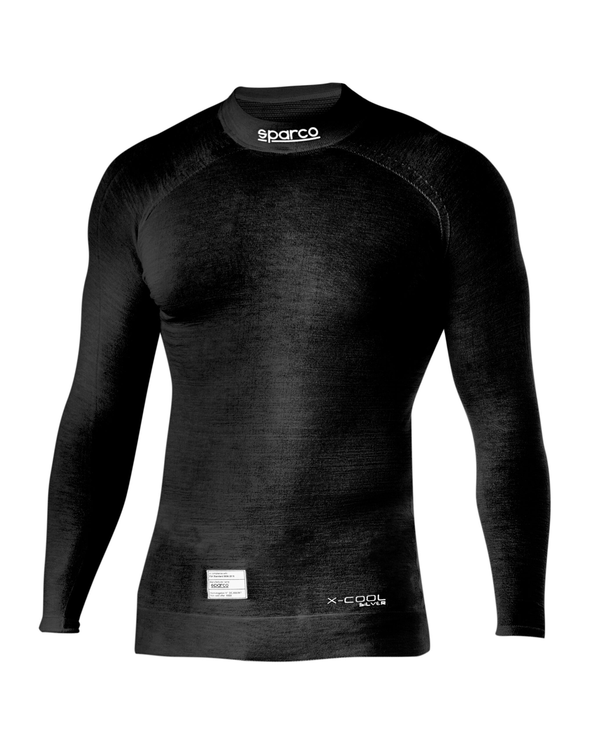 Sparco RW-11 Pro Underställspolo , Svart