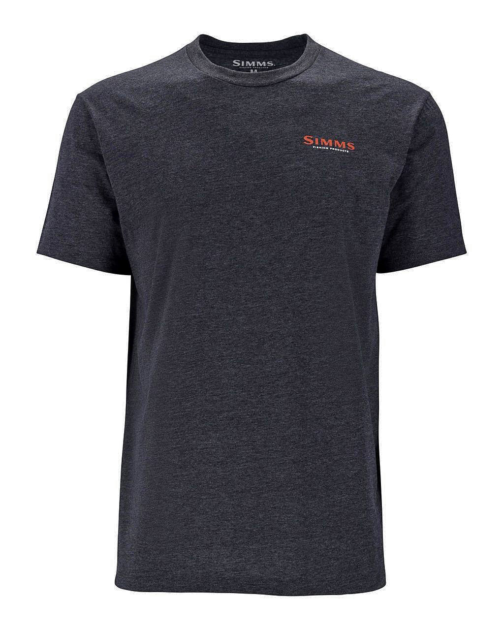 Simms Let It Fly T-Shirt Charcoal Heather 