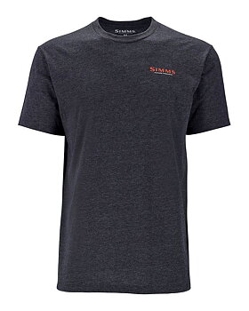 Simms Let It Fly T-Shirt Charcoal Heather 