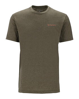 Simms Let It Fly T-Shirt Military Heather
