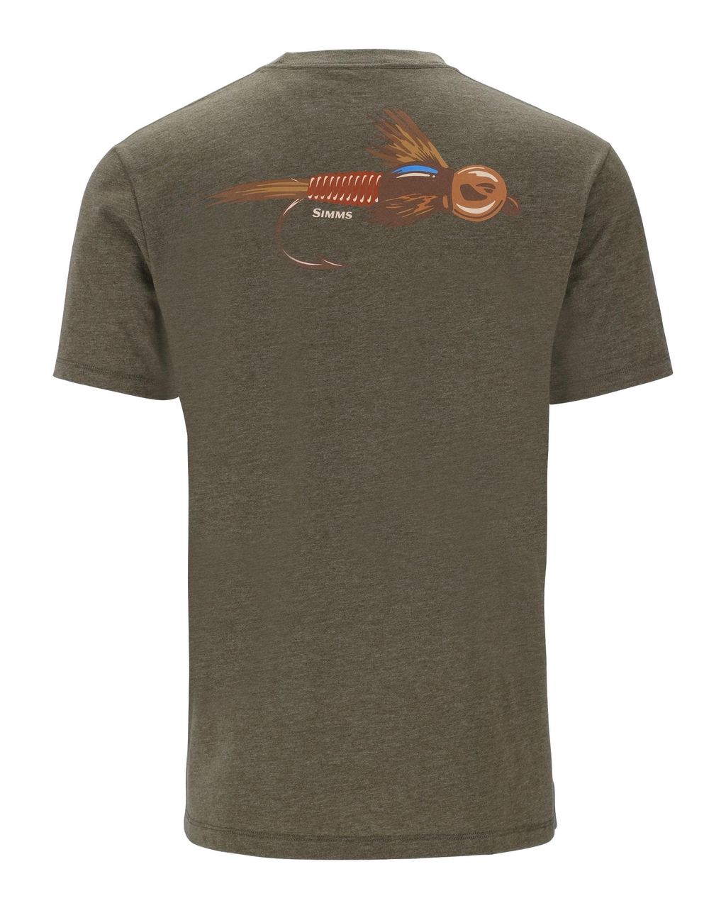 Simms Let It Fly T-Shirt Military Heather - 2