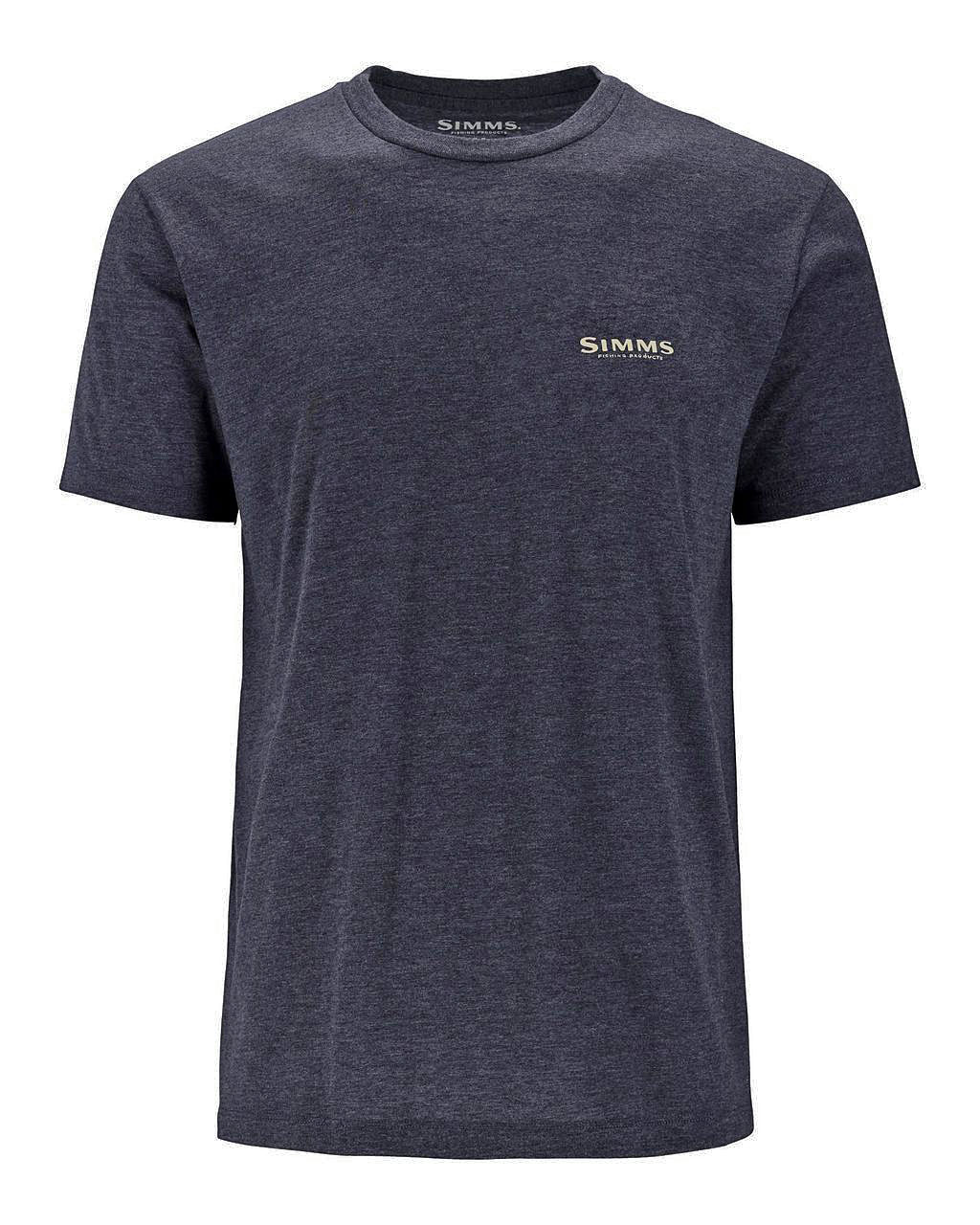 Simms Classic Tackle T-Shirt Navy Heather 