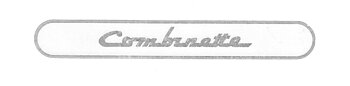 Dekal bakskärm "Combinette"