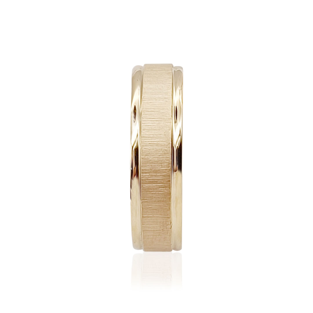 Ring Kattegatt - Håndlavet Design 18k Guldbelagt Mat - 2