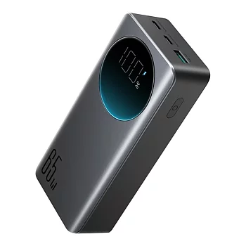 SiGN 65W 30000mAh Snabbladdning Powerbank LED-skärm PD QC för telefon och bärbar dator - Svart