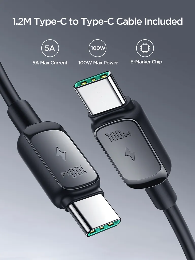 SiGN 65W 30000mAh Snabbladdning Powerbank LED-skärm PD QC för telefon och bärbar dator - Svart - 7