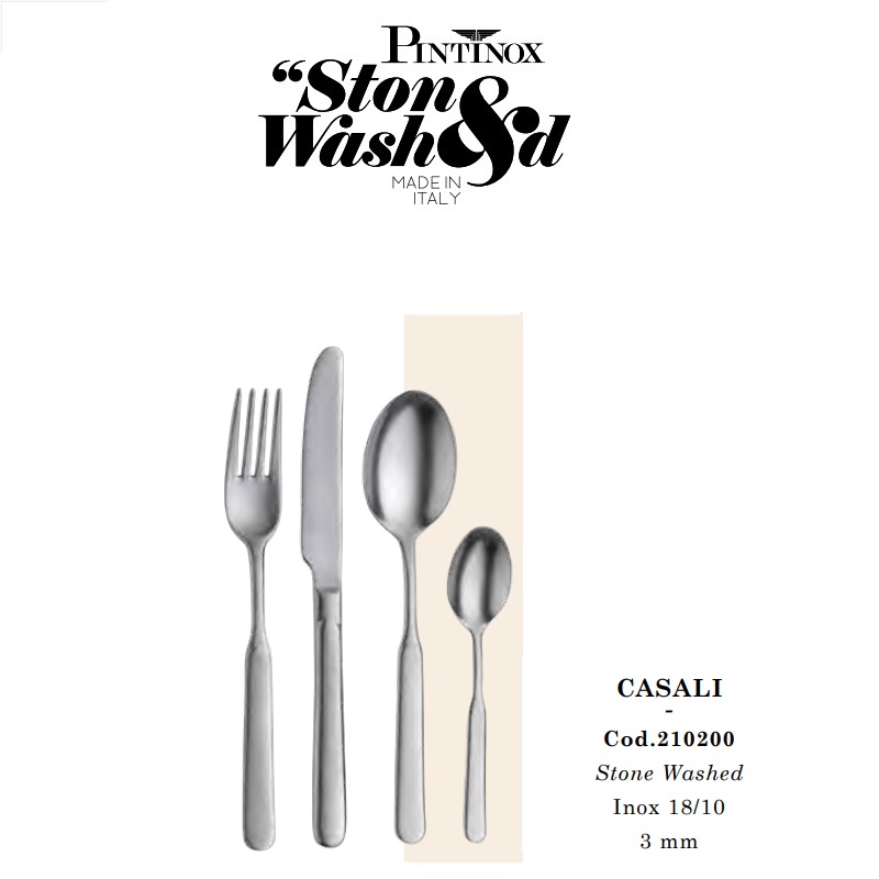 Bestick Casali Stone Washed Pinti Inox 2102-
