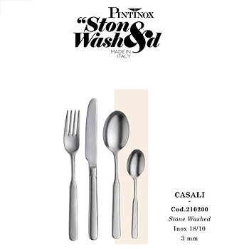 Bestick Casali Stone Washed Pinti Inox 2102-