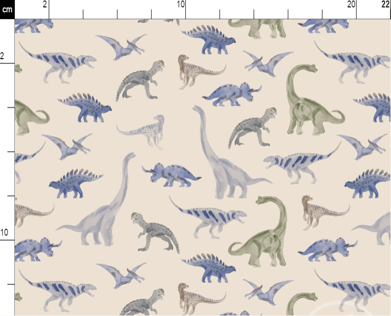 DINOSAUR BLUE - 3