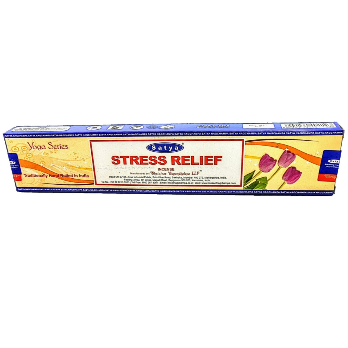 Rökelse Satya , Yoga Series Stress Relief