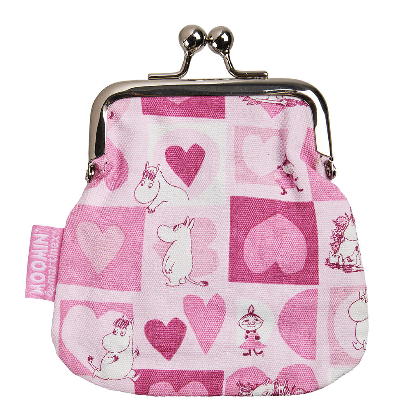 Moomin Purse 12x12 cm - Beloved Pink