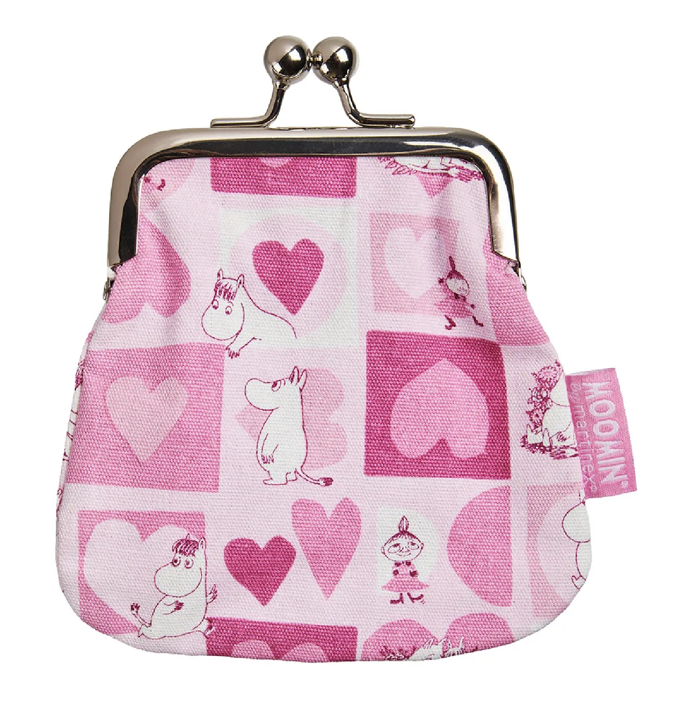 Moomin Purse 12x12 cm - Beloved Pink - 2