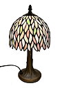 Tiffanylampa Bordslampa Hortensia Ø 20 cm