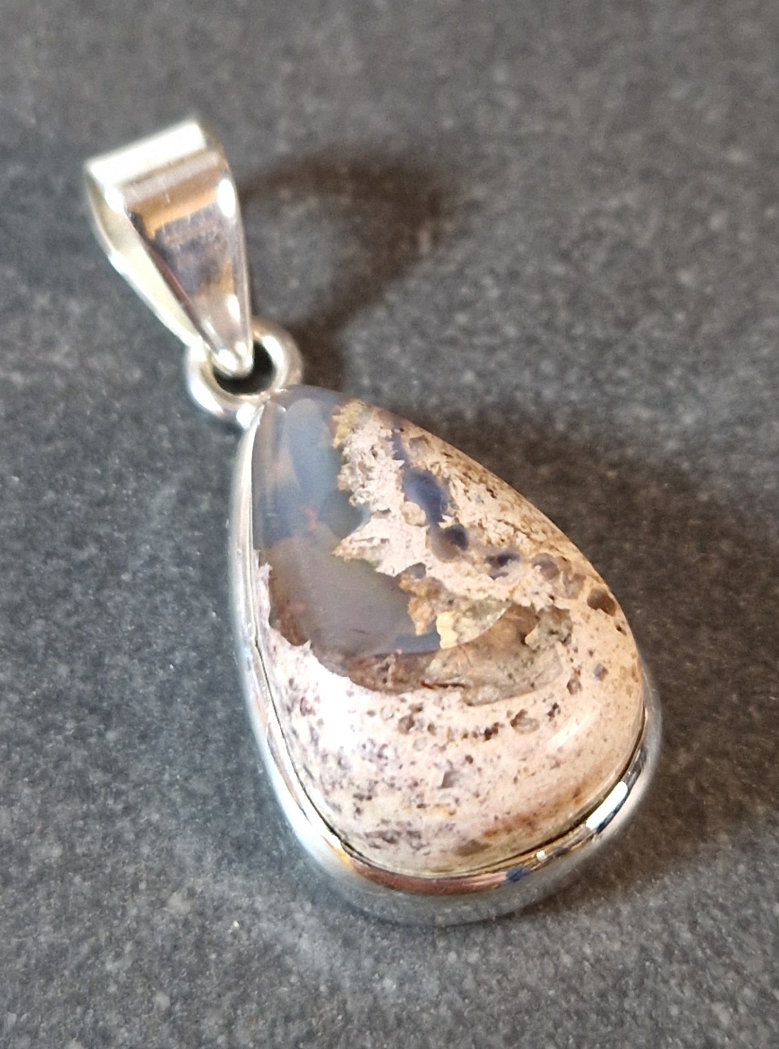 Hänge i Silver med Boulder Opal - 3