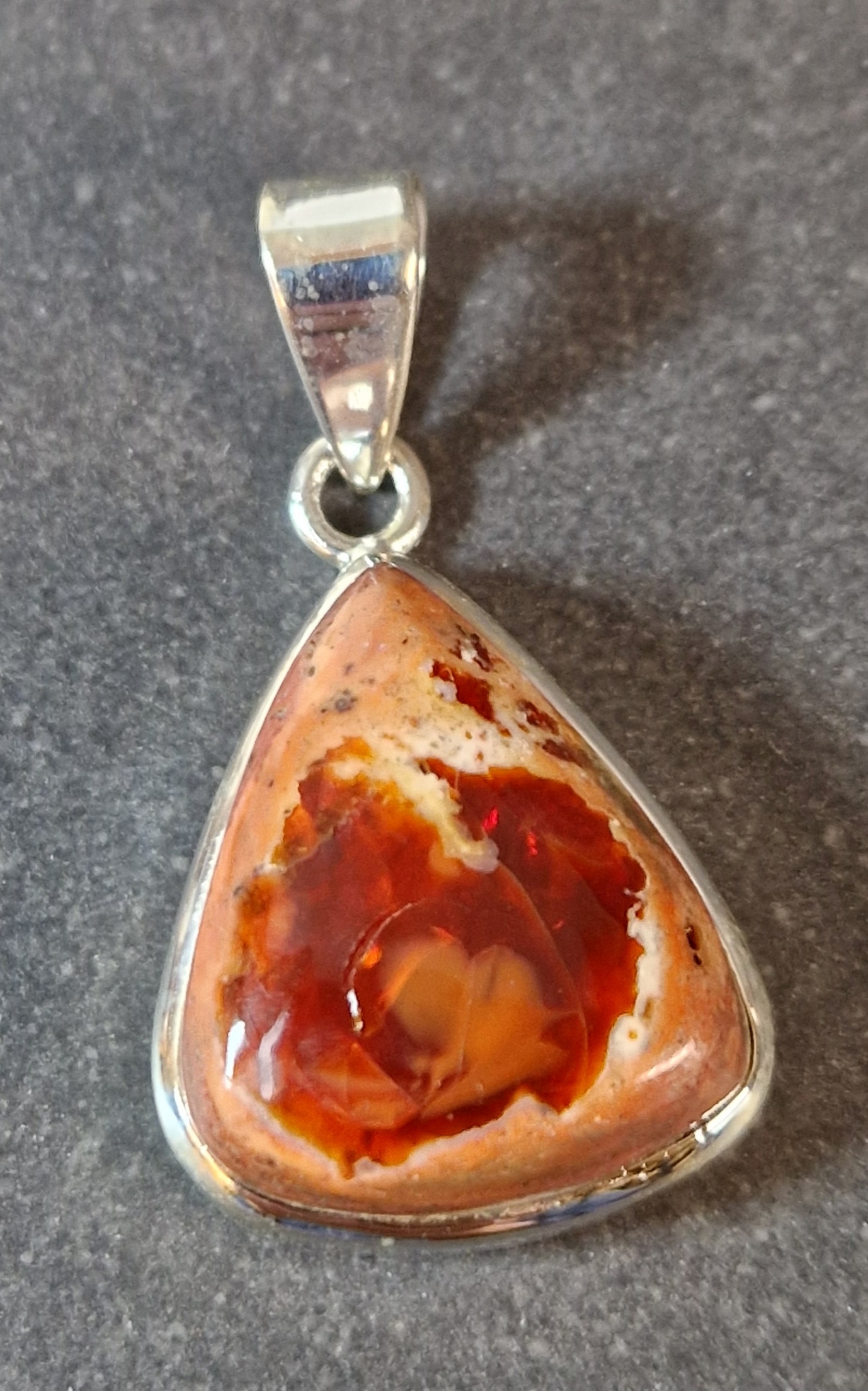 Hänge i Silver med Boulder Opal - 4