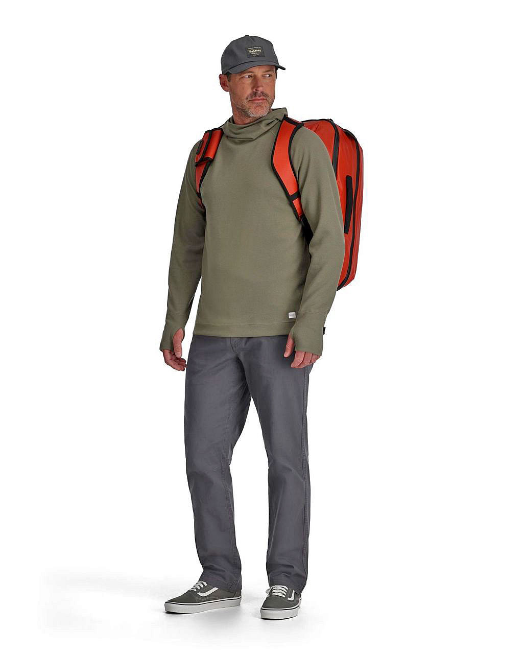 Simms Tailwind 50L Duffel Orange - 8