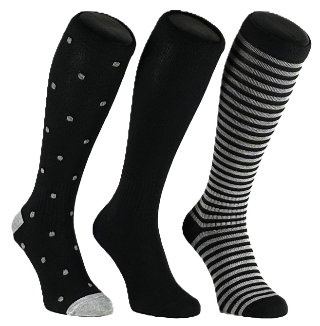 3-Pack Zent Stödstrumpor Bambu