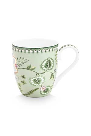 Pip Studio Mugg Lily & Lotus XL Light Green