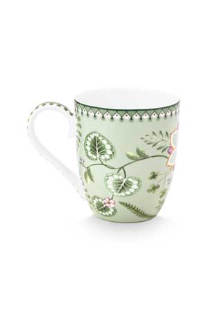 Pip Studio Mugg Lily & Lotus XL Light Green - 2