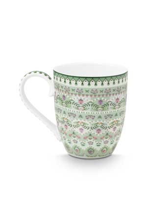 Pip Studio Mugg Lily & Lotus Moon Delight Light Green XL - 2