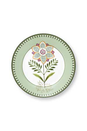 Pip Studio Assiett  Lily & Lotus Light Green