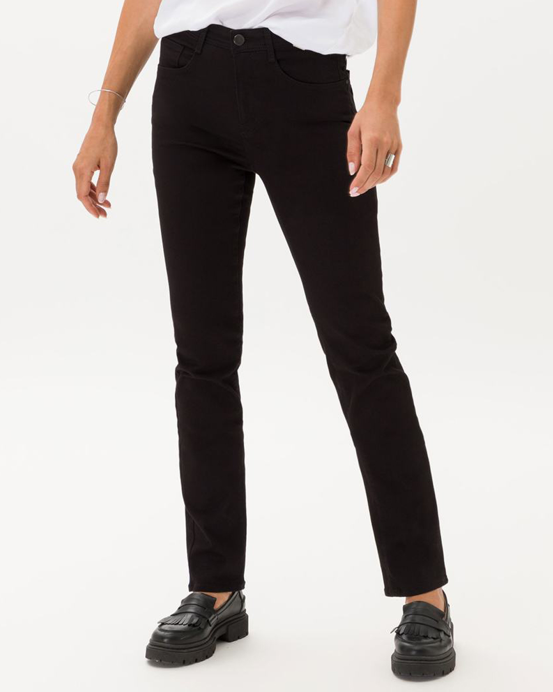 Jeans Carola bomull svart - 2