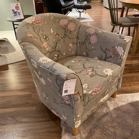 Agnes Armchair Oriental Bird - Design Bargin/Disply Item* - Bröderna Anderssons - 4