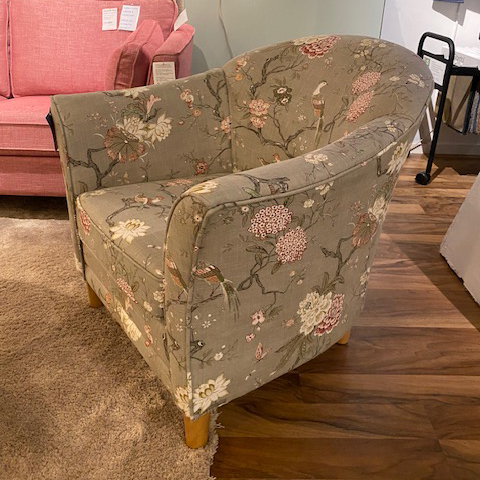 Agnes Armchair Oriental Bird - Design Bargin/Disply Item* - Bröderna Anderssons - 2