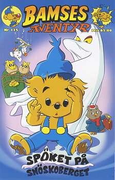 Bamses äventyr 115, Spöket på Snöskoberget
