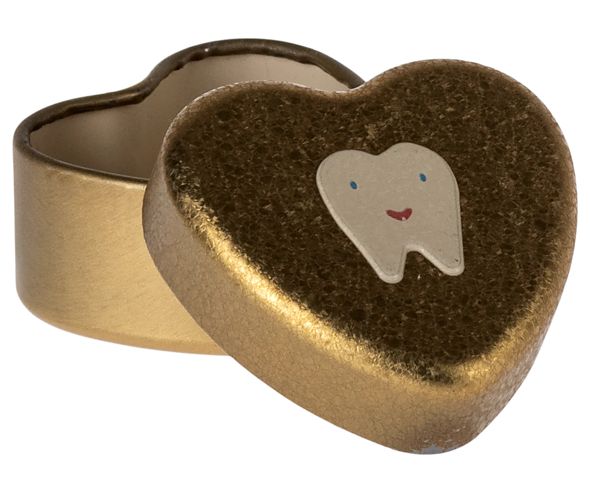 Tandask i metall - Guld - Maileg