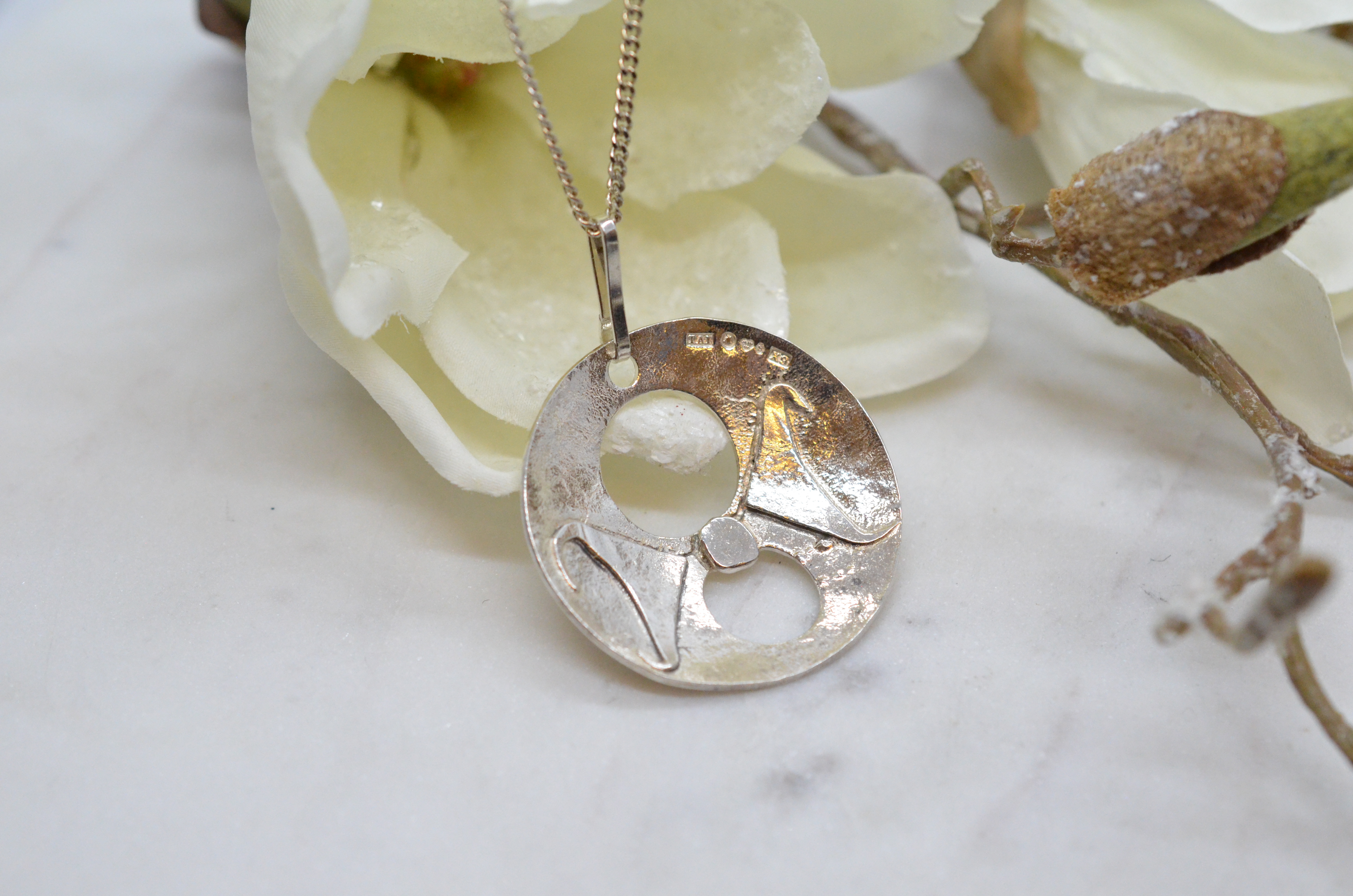 Vintage Bernd Janusch/ Rosa Taikon silver necklace
