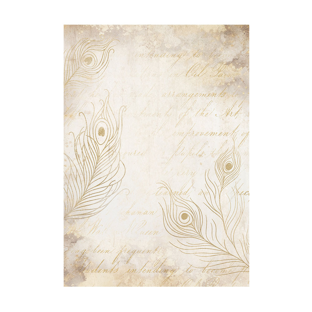 Selection 8 Rice paper A6 backgrounds - Masquerade  - 3
