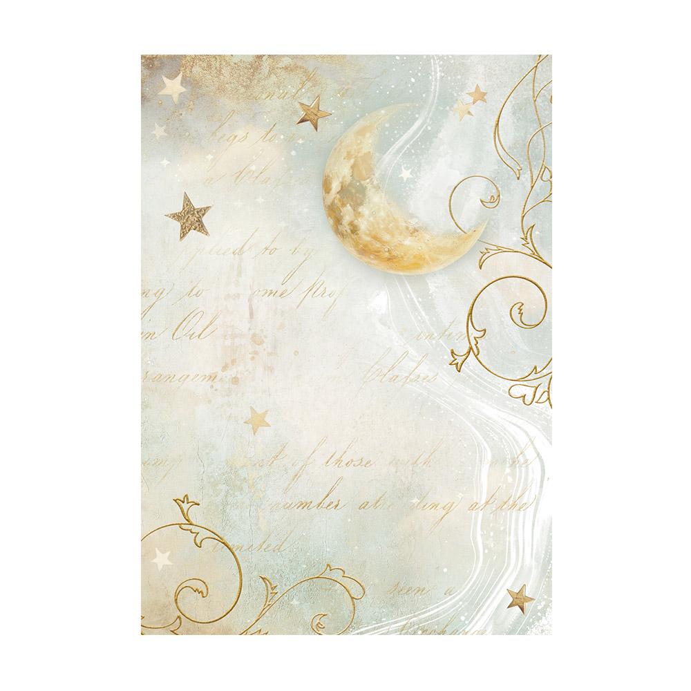 Selection 8 Rice paper A6 backgrounds - Masquerade  - 9
