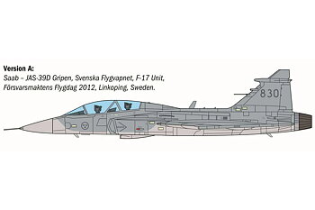 JAS-39D Gripen Twin Seater 1/48