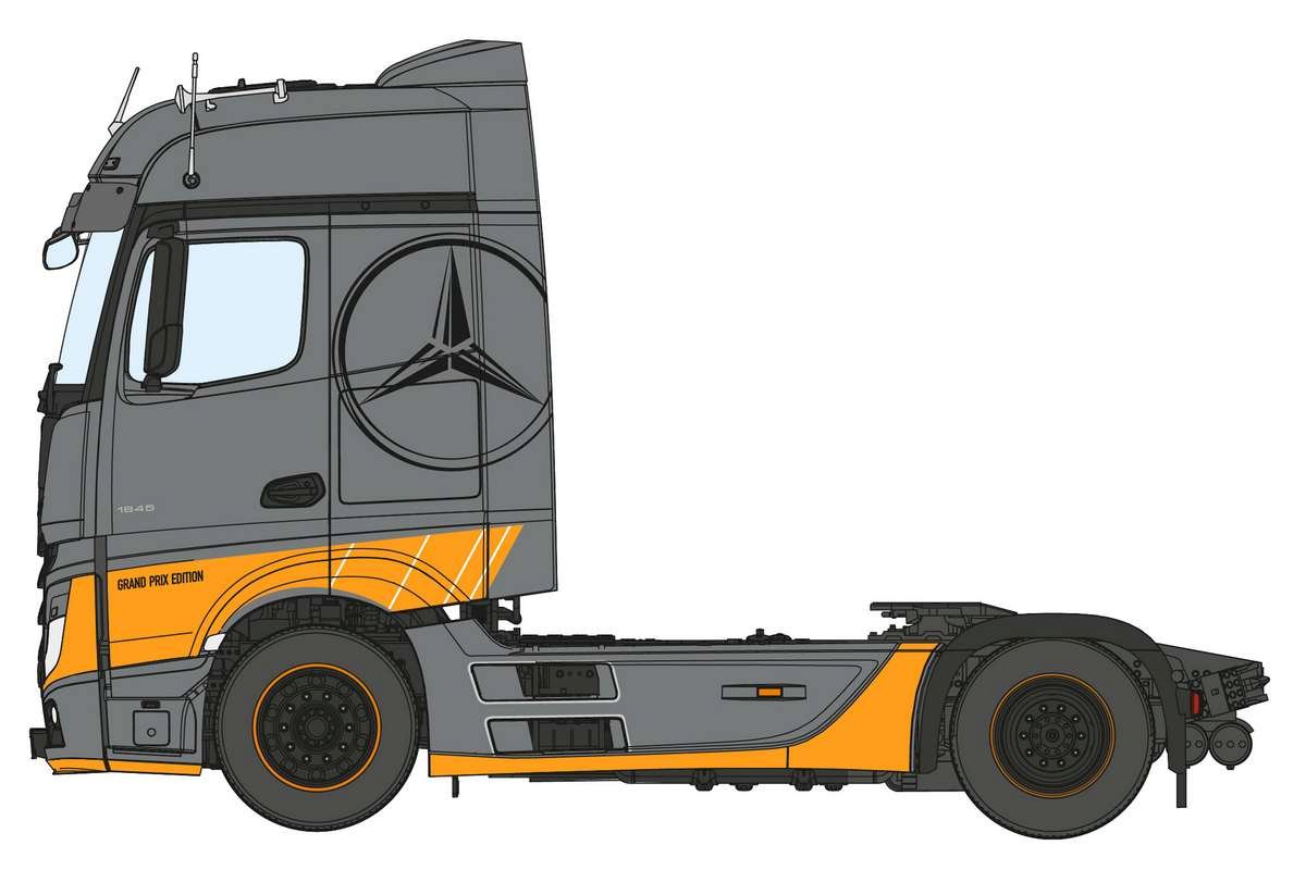MB Actros MP4 Big Space G.P 1/24 - 4