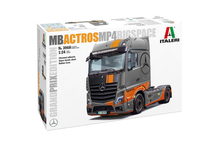 MB Actros MP4 Big Space G.P 1/24 - 2