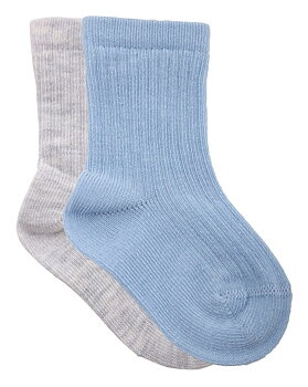 2-Pack Babystrumpor Ribbmönstrade