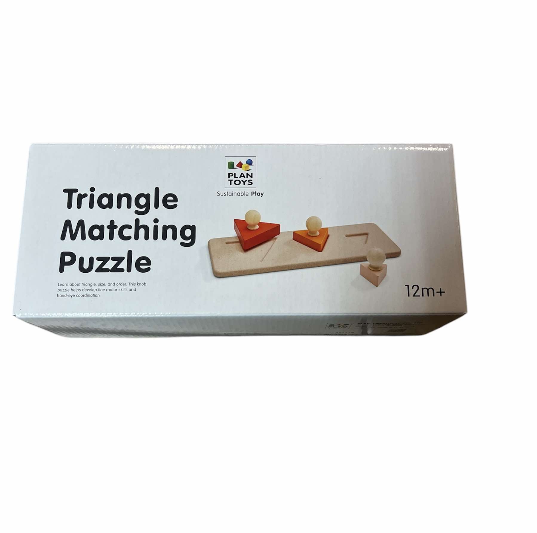 Form pussel Trianglar  - Plan Toys  - 2